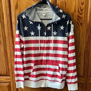 Old Navy Americana Textured Sweatshirt